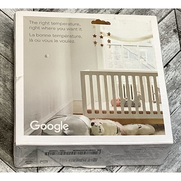 Google Nest Temperature Sensor  T5000SF Smart Thermostat White - Picture 12 of 13